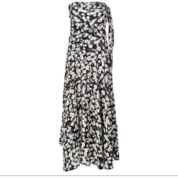Derek Lam silk strapless dress - Picture 4 of 8